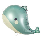 Шар из фольги «Голубой китёнок»