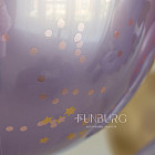 Большой стеклянный шар «Аметист» 24″