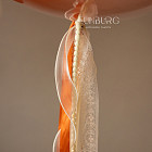 Набор: большой шар и связка шаров «Янтарный мёд»