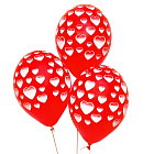 Воздушные шары «Сердечки»