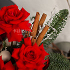 Композиция с нобилисом «Снежная клюква»