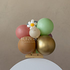 Комплексное оформление с мольбертом «Детство»