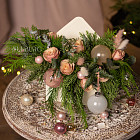 Цветы в конверте «Зимнее утро»