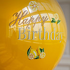 Набор: стеклянный шар и связка шаров «Lemonade»