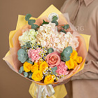 Авторский букет «Nectarine» S