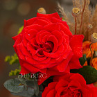 Корзина цветов «Вернисаж»