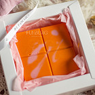 Шоколад ручной работы «Волосы ангела» (апельсин и малина)