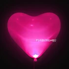 Светящиеся шары (16 дюймов) «Розовые сердца»