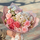 Букет «Нежный румянец»