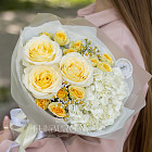 Букет «Лимонный крем»