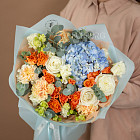 Авторский букет «Sky Blue» M