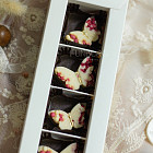 Шоколад ручной работы «Бабочки» S (белый шоколад)