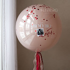 Большой стеклянный шар «First Love» 24″ с фотографией