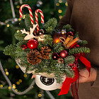 Композиция в коробке WOK «Christmas Edition»