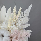 Готовая интерьерная композиция из сухоцветов №7