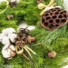 Новогодний венок «Лесной аромат»