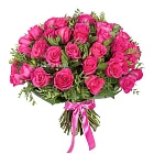 Букет розовых роз «Премиум»