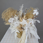 Готовая интерьерная композиция из сухоцветов №6