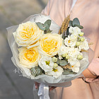 Букет «Сливочный крем»