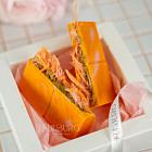 Шоколад ручной работы «Волосы ангела» (апельсин и малина)