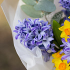 Букет из гиацинтов «Лазурный»
