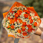 Букет «Тепло летних закатов»