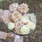 Букет «Сливочный эклер»