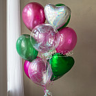 Связка воздушных шаров «Самоцвет»