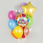 Набор mini-шаров «Birthday Party» Lite