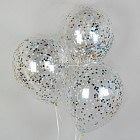 Шар с конфетти «Небо» Premium