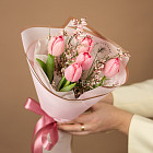 Букет тюльпанов «Лёгкий бриз»