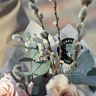 Букет из кремовых роз «Крем-карамель»