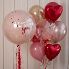 Набор: большой шар и связка «Crazy in Love»