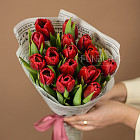 Букет красных тюльпанов S