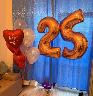 Шар из фольги 18″ с надписью «Love»