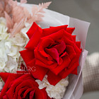 Букет «Клубника со сливками»