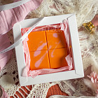 Шоколад ручной работы «Волосы ангела» (апельсин и малина)