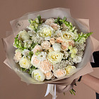 Авторский букет «Cream Brulee» L