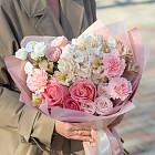 Букет «Нежный румянец»