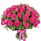 Букет розовых роз «Премиум»