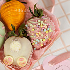 Набор клубники в шоколаде «Пасхальный переполох» XS