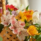Корзина цветов «Летняя»