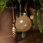 Цветы в шляпной коробке «Кофе с корицей»