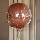 Большой стеклянный шар «Terra» 24″