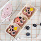 Голубика в шоколаде «Cubes» (клубничный шоколад)