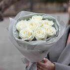 Монобукет из роз Playa Blanca XS