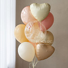 Связка воздушных шаров «Шифон»