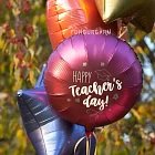 Шар из фольги 18″ с надписью «День учителя»