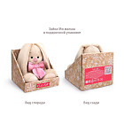 Мягкая игрушка «Зайка Ми в розовом платье»