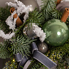 Композиция из нобилиса «В зимнем лесу»